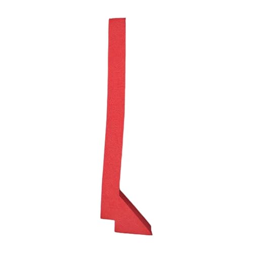 Dualoai Roter Schaumstoff für Katzentoilette, Ersatzteil, Einfache Installation, Wartung, Dichtungsstreifen, 10 Zoll Schnitt, Eva Material von Dualoai