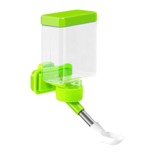 Dualoai Transparenter Futterspender Zum Aufhängen für Kleine Vögel Und Papageien Im Käfig, Grün Dualoai Transparenter Futterspender Zum Aufhängen für Kleine Vögel Und Papageien Im Käfig, Grün von Dualoai