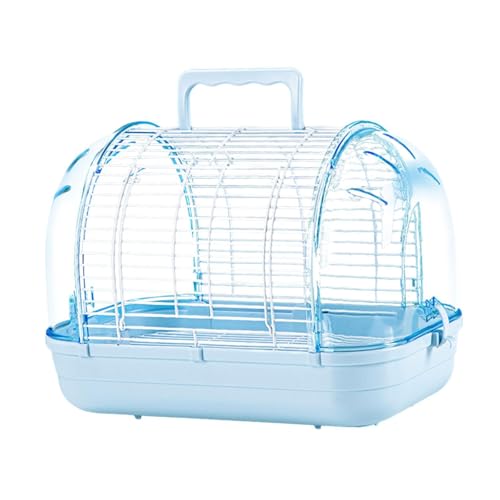 Dualoai Transportkäfig für Vögel, Papageien Und Sittiche, Tragbar Und Einfach zu Handhaben, S Blau Dualoai Transportkäfig für Vögel, Papageien Und Sittiche, Tragbar Und Einfach zu Handhaben, S Blau von Dualoai