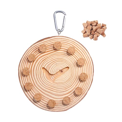 Dualoai Vogel Kauspielzeug, Papageien Kauspielzeug, Interaktives Spielzeug, Papageien Käfigspielzeug Zum Aufhängen, Papageien Puzzle Spielzeug für Finken, Sit, Uhrform Dualoai Vogel Kauspielzeug, Papageien Kauspielzeug, Interaktives Spielzeug, Papageien Käfigspielzeug Zum Aufhängen, Papageien Puzzle Spielzeug für Finken, Sit, Uhrform von Dualoai