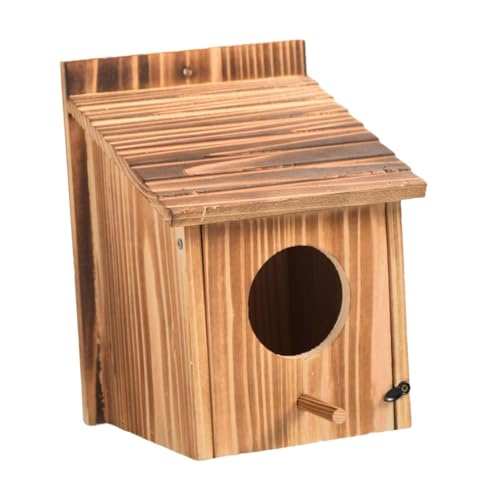 Dualoai Vogelhaus Zum Aufhängen Im Freien, Vogelhaus für Kleine Vögel, Vogelbeobachtungsgarten Dualoai Vogelhaus Zum Aufhängen Im Freien, Vogelhaus für Kleine Vögel, Vogelbeobachtungsgarten von Dualoai