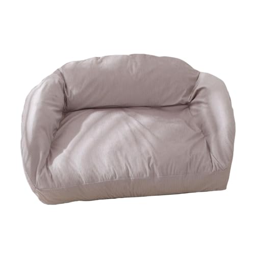 Dualoai Waschbares Hundesofa, Haustiercouch, Liege, kleines Hundesofa, Zwinger, Hunde-/Katzencouch für Heimtierbedarf, Grau Dualoai Waschbares Hundesofa, Haustiercouch, Liege, kleines Hundesofa, Zwinger, Hunde-/Katzencouch für Heimtierbedarf, Grau von Dualoai