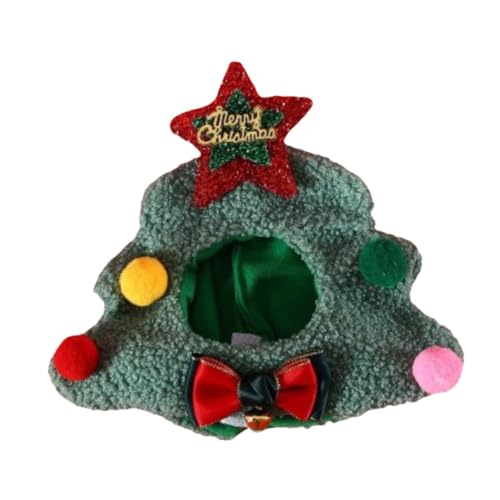 Dualoai Weihnachtsmannmütze für Katzen, Kopfschmuck für Haustiere, Weiches Stirnband, Warme Mütze, Süßes Weihnachtsoutfit, Weihnachtskostüm für Kleine Hunde, Weihnachtsbaum, M Dualoai Weihnachtsmannmütze für Katzen, Kopfschmuck für Haustiere, Weiches Stirnband, Warme Mütze, Süßes Weihnachtsoutfit, Weihnachtskostüm für Kleine Hunde, Weihnachtsbaum, M von Dualoai