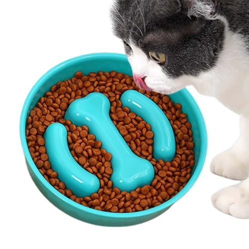 Dubbulon Langsame Fütterungshundschale, Hund langsame Futtermittelschale | Hundefutterautomat Langsam Essen Pet Bowl,Knochenform Nicht schlammige Schale, interaktiver Verschüttungsbeweis für Zwinger Dubbulon Langsame Fütterungshundschale, Hund langsame Futtermittelschale | Hundefutterautomat Langsam Essen Pet Bowl,Knochenform Nicht schlammige Schale, interaktiver Verschüttungsbeweis für Zwinger von Dubbulon