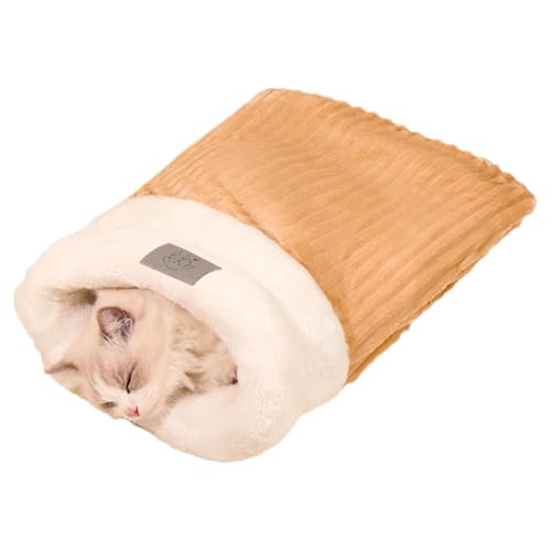 Dubbulon Winter-Katzenschlafsack,Katzenschlafsack für Hauskatzen,Haustier-Höhle, Schlaf-Kuschelhöhle | Bequemer, weicher, großer Katzensack aus Plüsch für Katzen und kleine Haustiere Dubbulon Winter-Katzenschlafsack,Katzenschlafsack für Hauskatzen,Haustier-Höhle, Schlaf-Kuschelhöhle | Bequemer, weicher, großer Katzensack aus Plüsch für Katzen und kleine Haustiere von Dubbulon