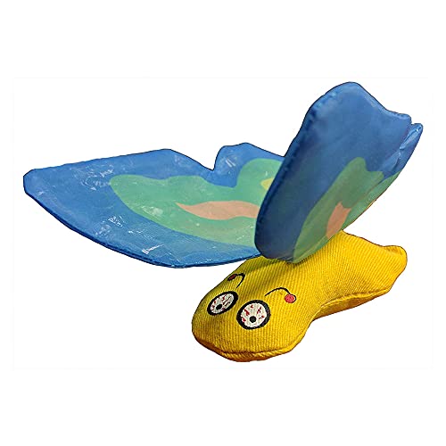 Duckyworld Yeoww Butterfly Blue Katzenspielzeug mit Katzenminze, 200 g von Duckyworld