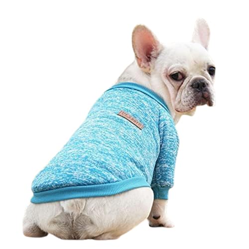 Ducomi Classic - Sweatshirt mit Manschetten und Kissen Weiche Baumwolljacke - In Allen Größen und Verschiedenen Melange - Farben Erhältlich (Light Blue, S) von Ducomi