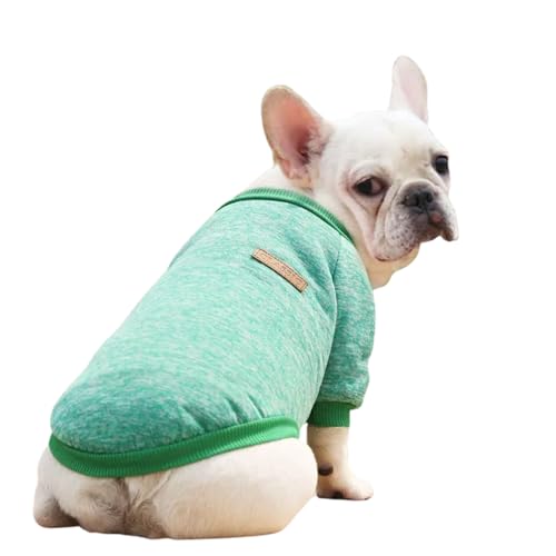 Ducomi Classic - Sweatshirt mit Manschetten und Kissen Weiche Baumwolljacke - In Allen Größen und Verschiedenen Melange - Farben Erhältlich (Green, L) von Ducomi
