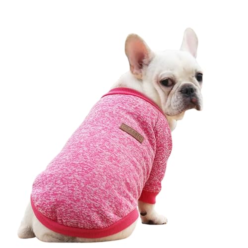 Ducomi Classic - Sweatshirt mit Manschetten und Kissen Weiche Baumwolljacke - In Allen Größen und Verschiedenen Melange - Farben Erhältlich (Hot Pink, M) von Ducomi