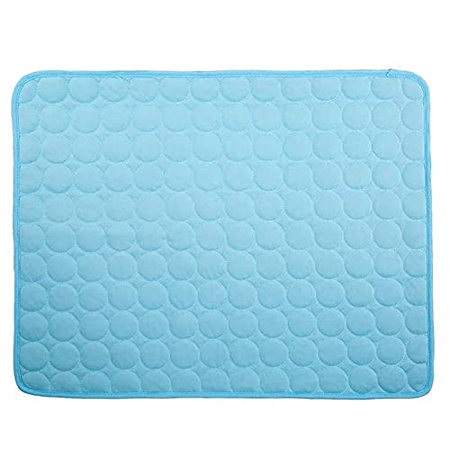 Duendhd Kühlmatte für Hunde, maschinenwaschbar, Kühlmatte für Hundehütte, atmungsaktiv, Blau Duendhd Kühlmatte für Hunde, maschinenwaschbar, Kühlmatte für Hundehütte, atmungsaktiv, Blau von Duendhd