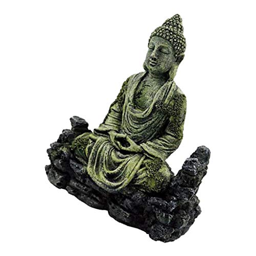 Duiaynke Buddha-Statue aus Kunstharz, 14 x 7 x 17,5 cm Duiaynke Buddha-Statue aus Kunstharz, 14 x 7 x 17,5 cm von Duiaynke