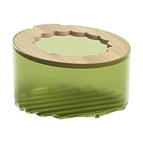Duiaynke Hamster Sandbad Graben Box Toilettenkäfig Zubehör Badewanne für Kleintiere Rennmäuse Ratten Mäuse (Grün) von Duiaynke