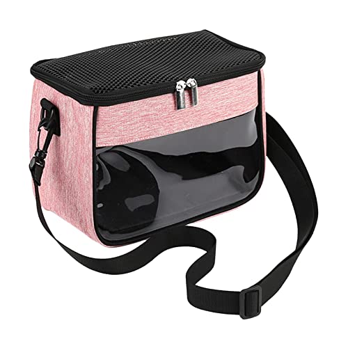 Duiaynke Hamster-Tragetasche für Kleintiere, Zuckergleiter, Rennmaus, Igel, tragbare Reisetasche, Outdoor, (L) von Duiaynke