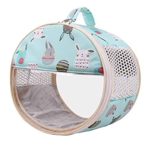 Duiaynke Hamster-Tragetasche für Meerschweinchen, Reißverschluss, transparentes Fenster, dekorative Tasche, Haustiertasche für Eichhörnchen, Ratten, Gleiter, Vogel Duiaynke Hamster-Tragetasche für Meerschweinchen, Reißverschluss, transparentes Fenster, dekorative Tasche, Haustiertasche für Eichhörnchen, Ratten, Gleiter, Vogel von Duiaynke