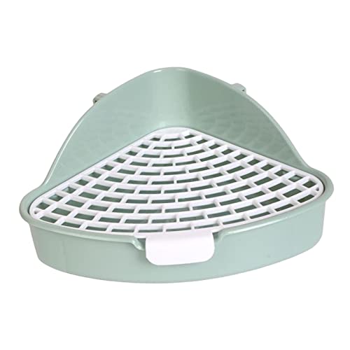 Duiaynke Kaninchentoilette, Töpfchentrainer, Bettwäsche, Haustiertoilette für Frettchen, Meerschweinchen, Häschen (Hellgrün) von Duiaynke