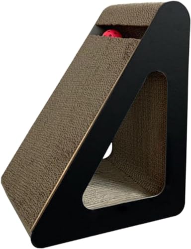 Duiaynke Katzenkratzpad Katzenkratzbrett stehend Katze Grab Pad Grind Krallen Katzenkratzer Karton für Kätzchen (M) von Duiaynke
