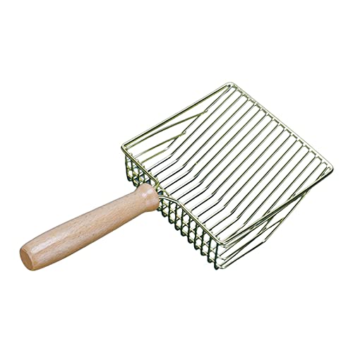 Duiaynke Katzenstreuschaufel, Katzenstreuschaufel, tiefe Katzen, Sandreinigung, Holzgriff, Katzentoilettenlöffel für Kätzchen, Haustier Duiaynke Katzenstreuschaufel, Katzenstreuschaufel, tiefe Katzen, Sandreinigung, Holzgriff, Katzentoilettenlöffel für Kätzchen, Haustier von Duiaynke