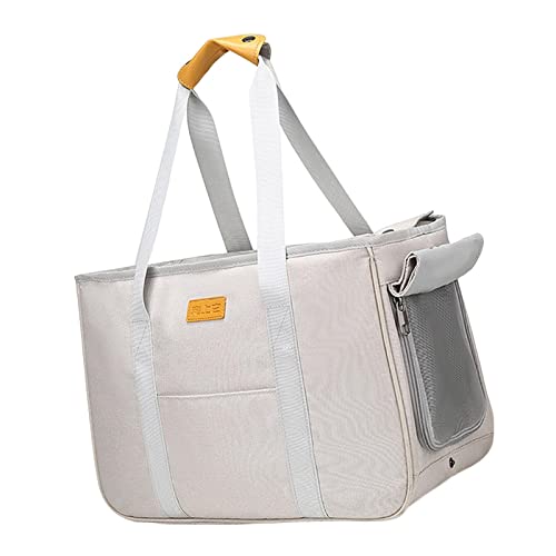 Duiaynke Katzentasche, atmungsaktiv, mit Griff, Oxford-Stoff, Haustierkäfig-Transportbox für Outdoor-Reisen, Wandern Duiaynke Katzentasche, atmungsaktiv, mit Griff, Oxford-Stoff, Haustierkäfig-Transportbox für Outdoor-Reisen, Wandern von Duiaynke