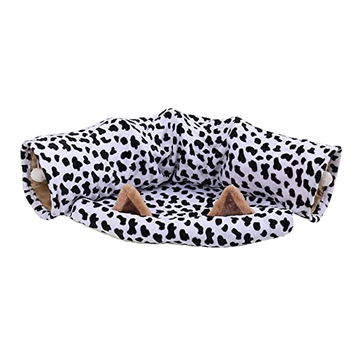 Duiaynke Katzentunnelkissen, 117 cm, für Kätzchen, Katzen, Kaninchen, Schwarz / Weiß Duiaynke Katzentunnelkissen, 117 cm, für Kätzchen, Katzen, Kaninchen, Schwarz / Weiß von Duiaynke