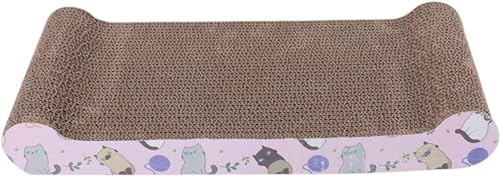 Duiaynke Kratzmatte für Katzen, aus Karton, Bett, Wellpappe für Kätzchen, Möbelschutz, Knochen, 44 x 20,5 x 5,5 cm Duiaynke Kratzmatte für Katzen, aus Karton, Bett, Wellpappe für Kätzchen, Möbelschutz, Knochen, 44 x 20,5 x 5,5 cm von Duiaynke