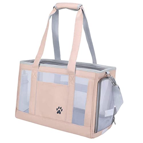 Duiaynke Tragbarer Katzentragerrucksack, Reisetasche, einzelne Schultertaschen mit Reißverschlüssen, Tiere, Rosa Duiaynke Tragbarer Katzentragerrucksack, Reisetasche, einzelne Schultertaschen mit Reißverschlüssen, Tiere, Rosa von Duiaynke