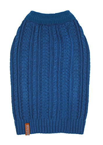 Duke Blaugrün Kabel Knit Jumper, XS von Duke & Co Pet supplies