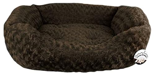 Duke Kunstfell Pet Bett, groß, Schokolade Duke Kunstfell Pet Bett, groß, Schokolade von Duke & Co Pet supplies