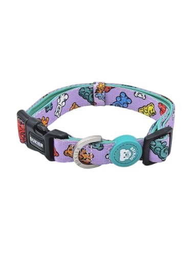 DUKIER - Hundehalsband, verstellbar und verstellbar, Neopren-Haustierzubehör, robust, Gummy Bears, Größe XS DUKIER - Hundehalsband, verstellbar und verstellbar, Neopren-Haustierzubehör, robust, Gummy Bears, Größe XS von Dukier