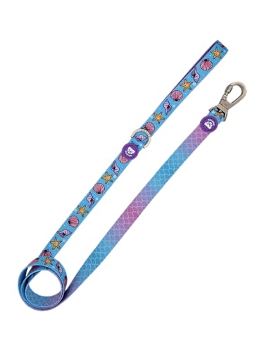 DUKIER - Hundeleine lang und robust mit Sicherheitskarabiner aus Neopren Mermaid Design Größe L DUKIER - Hundeleine lang und robust mit Sicherheitskarabiner aus Neopren Mermaid Design Größe L von Dukier