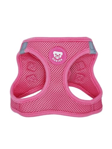 DUKIER - Körpergeschirr für Hunde, Zugentlastungsweste, verstellbar und robust für Tiere, aus atmungsaktivem Netz, Zubehör für Tiere mit Klettverschluss und Doppelverschluss, Farbe Rosa, Größe XL. DUKIER - Körpergeschirr für Hunde, Zugentlastungsweste, verstellbar und robust für Tiere, aus atmungsaktivem Netz, Zubehör für Tiere mit Klettverschluss und Doppelverschluss, Farbe Rosa, Größe XL. von Dukier