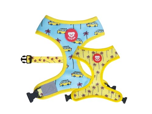 DUKIER - Reversible Hundegeschirr, Anti-Zieh-Weste, Sicherheitsweste, Neopren, Kalifornien, Größe L DUKIER - Reversible Hundegeschirr, Anti-Zieh-Weste, Sicherheitsweste, Neopren, Kalifornien, Größe L von Dukier
