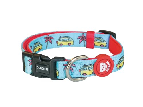 DUKIER - Verstellbares und verstellbares Hundehalsband, Neopren, robust, kalifornisches Design, Größe XS DUKIER - Verstellbares und verstellbares Hundehalsband, Neopren, robust, kalifornisches Design, Größe XS von Dukier