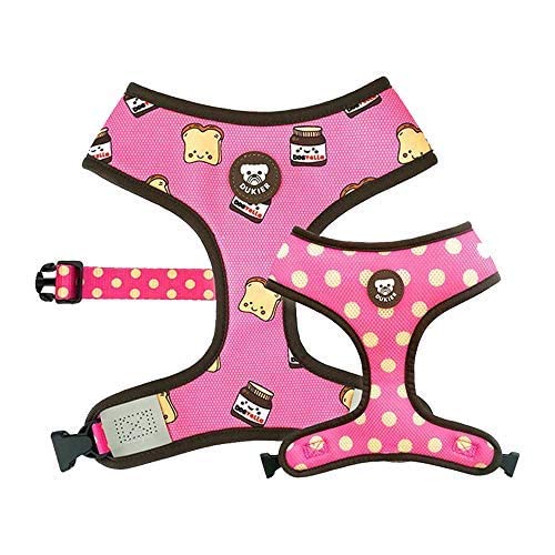 DUKIER - Wendegeschirr für Hunde, atmungsaktiv und reflektierend, Neopren und Mesh, verstellbar, Dogtella Design, Größe XL DUKIER - Wendegeschirr für Hunde, atmungsaktiv und reflektierend, Neopren und Mesh, verstellbar, Dogtella Design, Größe XL von Dukier