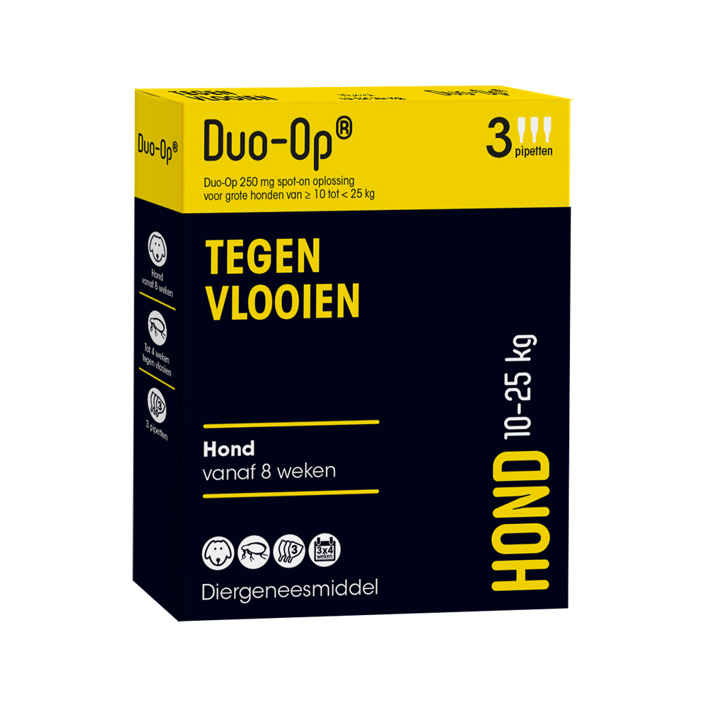 Duo-Op gegen Flöhe - Hund 10 bis 25 kg - 3 Pipetten Duo-Op gegen Flöhe - Hund 10 bis 25 kg - 3 Pipetten von Duo-op