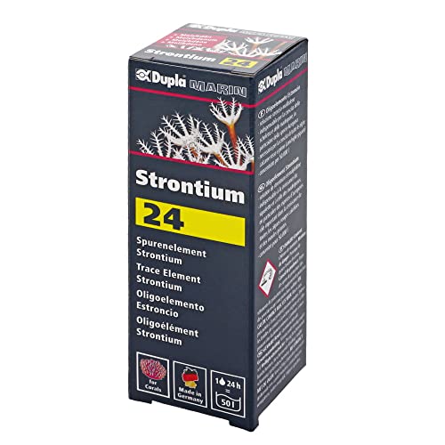 Dupla Marin Strontium 24 I 50 ml I Für Skelettaufbau und Wuchs von Korallen I Mit Spuren von Molybdän von Dupla Marin