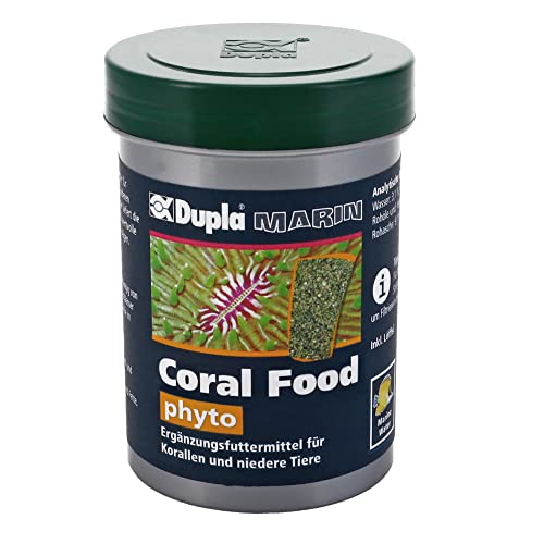 Dupla Marin Coral Food Phyto I 180 ml / 85 g I Schwebefutter und Planktonersatz für Korallen, Filtrierer und Muscheln I Inklusive Dosierlöffel von Dupla Marin