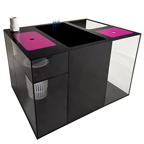Dupla Marin Ocean Sump 200 I 5 Kammer Filtersysteme I Einfache Installation I Wasserstandregulierbare Skimmerkammer I Maße: 49,3 x 35 x 40 cm von Dupla Marin