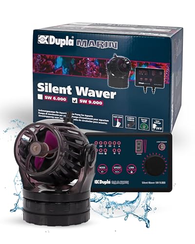 Dupla Marin Silent Waver I 9.000 l/h I Strömungspumpe für Meeresaquarien I Leiser Betrieb & robuste Struktur I inkl. Wireless Link I Energieeffiziente Wasserzirkulation & Simple Installation von Dupla Marin