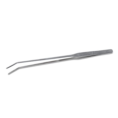 Dupla 80016 Scaping Tool Edelstahlpinzette, Gebogen, 270 x 4 mm von Dupla