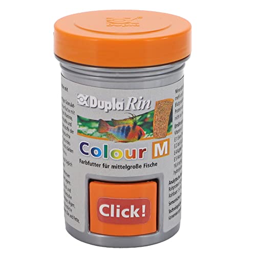 DuplaRin Colour M I Dosierer, 65 ml / 30 g I Hochwertiges Granulatfutter I Nährstoffreich und leicht verdaulich von Dupla