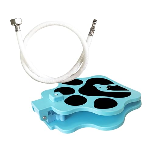 Duqulle Hundespiel mit Pfotenaktivierung, Tränke Für Hunde, Sprinklerspielzeug, Tierwasserspender mit Schlauch für Transportbox, Park, heißes, Garten, Camping und Hundezwinger Duqulle Hundespiel mit Pfotenaktivierung, Tränke Für Hunde, Sprinklerspielzeug, Tierwasserspender mit Schlauch für Transportbox, Park, heißes, Garten, Camping und Hundezwinger von Duqulle