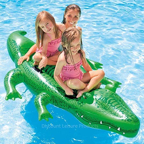 Durable tool Intex Aufblasbarer Riesengator Krokodil Schwimmbad Fun Float #58562 von Durable tool
