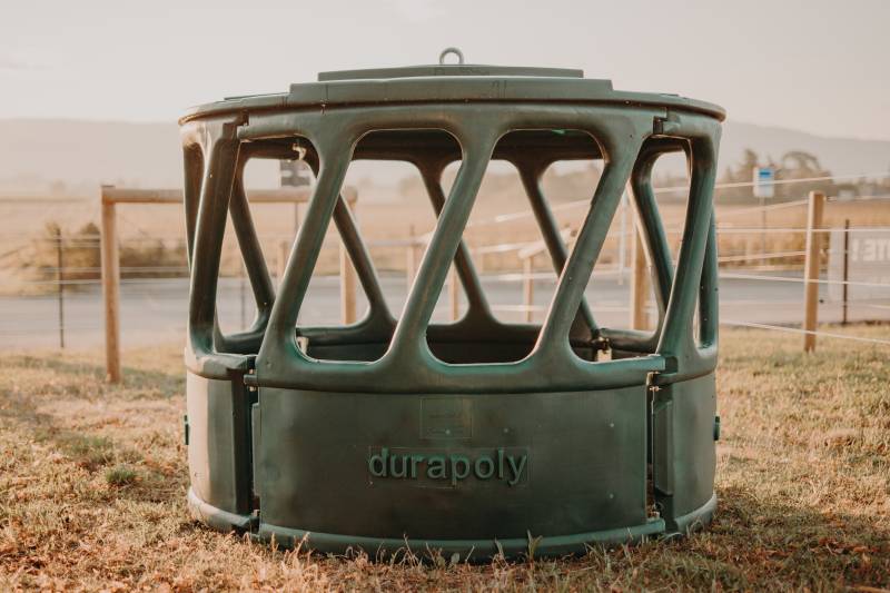 Heuraufe Durapoly Max - 12 Fressplätze 4-Teilig Heuraufe Durapoly Max - 12 Fressplätze 4-Teilig von Durapoly