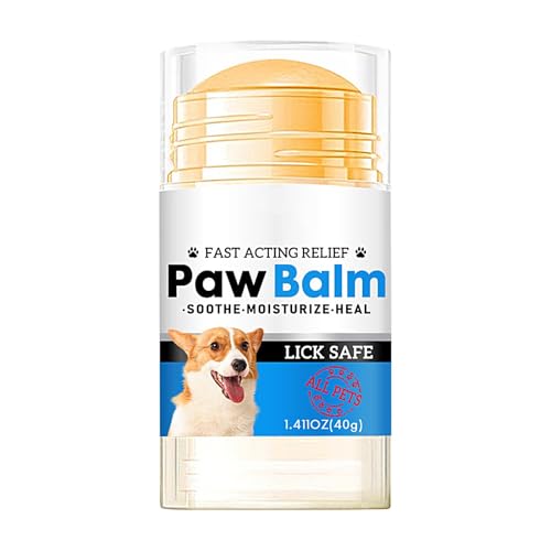 Duroecsain Feuchtigkeitscreme für Hundepfoten, Pfotenpflegecreme | 40 g pflegender Balsam für Hundepfoten und Katzen, milde, nicht fettende Creme beugt Rissen und Trockenheit vor von Duroecsain