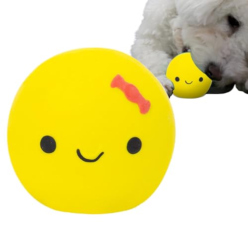 Duroecsain Gummi-Ei-Hundespielzeug, Hunde-Ei-Bälle - Quietschendes süßes Ei in Puppenform für Haustiere, Kauei aus Latex und Gummi | Weicher, interaktiver Apportierball in Vier Farben für Haustiere, Duroecsain Gummi-Ei-Hundespielzeug, Hunde-Ei-Bälle - Quietschendes süßes Ei in Puppenform für Haustiere, Kauei aus Latex und Gummi | Weicher, interaktiver Apportierball in Vier Farben für Haustiere, von Duroecsain