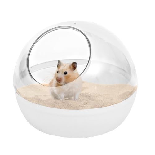 Duroecsain Hamster-Badezimmer, Sandbadbox für Hamster – Katzentoilette für Rennmäuse, Badezimmer für Hamster, Sandbadbehälter, Toilette für Hamster und Badewanne Duroecsain Hamster-Badezimmer, Sandbadbox für Hamster – Katzentoilette für Rennmäuse, Badezimmer für Hamster, Sandbadbehälter, Toilette für Hamster und Badewanne von Duroecsain