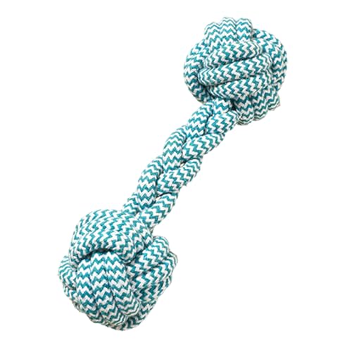 Duroecsain Hundekauenspielzeug, Knoten Kauteseil für Hunde, Baumwollseilknoten natürliches Pull -Spielzeug für Hunde, Bitt-resistenter unzerstörbarer Schlepper von Kriegstierversorgungen zum Mahlen von Duroecsain