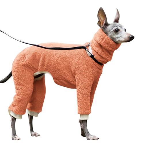 Duroecsain Hundepullover für den Winter | Winterjacke für Hunde – elastischer Rollkragen mit 4 Beinen, vollständig bedeckt, einfarbig, für kleine, mittelgroße und große Hunde Duroecsain Hundepullover für den Winter | Winterjacke für Hunde – elastischer Rollkragen mit 4 Beinen, vollständig bedeckt, einfarbig, für kleine, mittelgroße und große Hunde von Duroecsain
