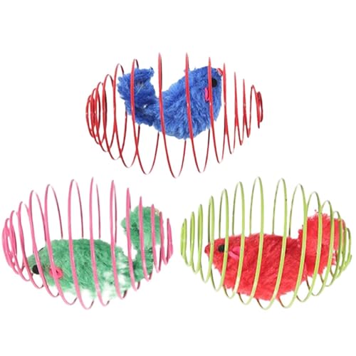 Duroecsain Interaktives Katzenspielzeug, Plüsch -Haustierspielzeug | Bissfestes lustiges Frühlingsspielzeug - Langeweile Accessoires, tragbare Kätzchenbälle zum Entspannen, Unterhaltung Duroecsain Interaktives Katzenspielzeug, Plüsch -Haustierspielzeug | Bissfestes lustiges Frühlingsspielzeug - Langeweile Accessoires, tragbare Kätzchenbälle zum Entspannen, Unterhaltung von Duroecsain