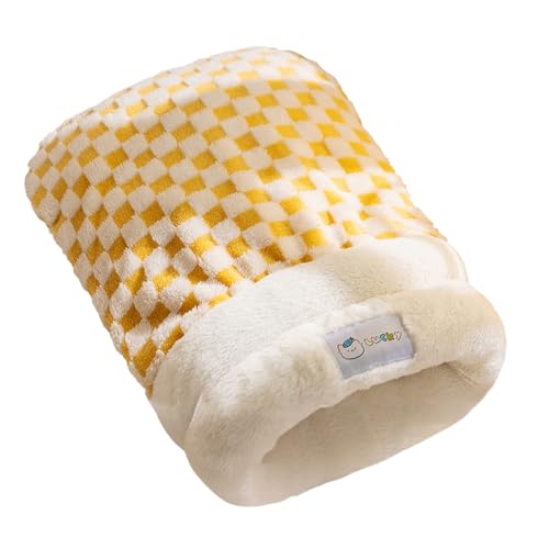 Duroecsain Katzen Schlafsack - Gemütliches Katzenbett - Gemütliche Wärmende Waschbare Kleintierhöhle Zum Ausruhen Zuhause Draußen Herbst Winter Duroecsain Katzen Schlafsack - Gemütliches Katzenbett - Gemütliche Wärmende Waschbare Kleintierhöhle Zum Ausruhen Zuhause Draußen Herbst Winter von Duroecsain